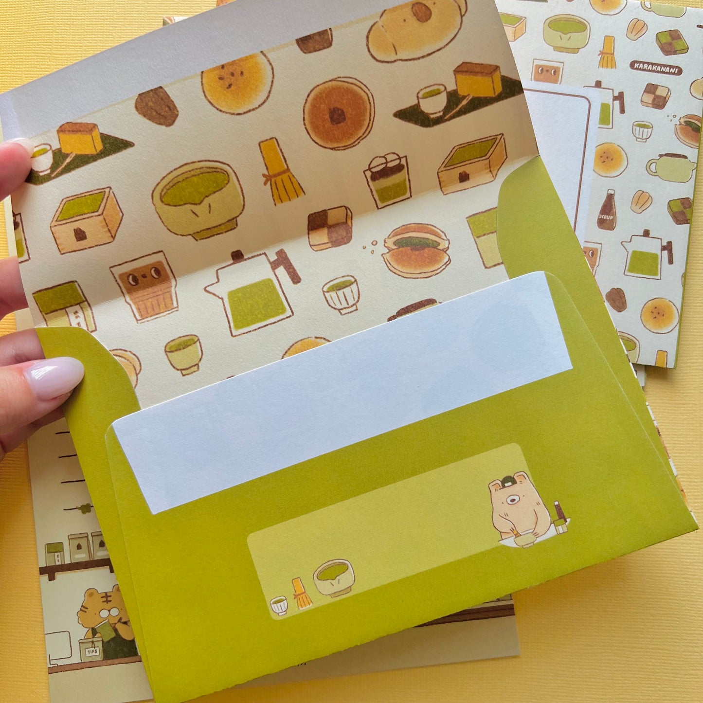 Matcha House Letter Set