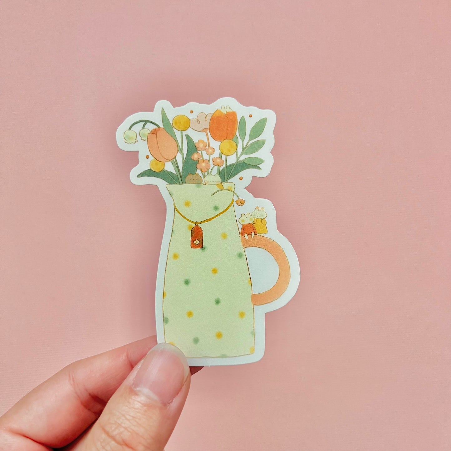 Spring Bouquet Vinyl Sticker