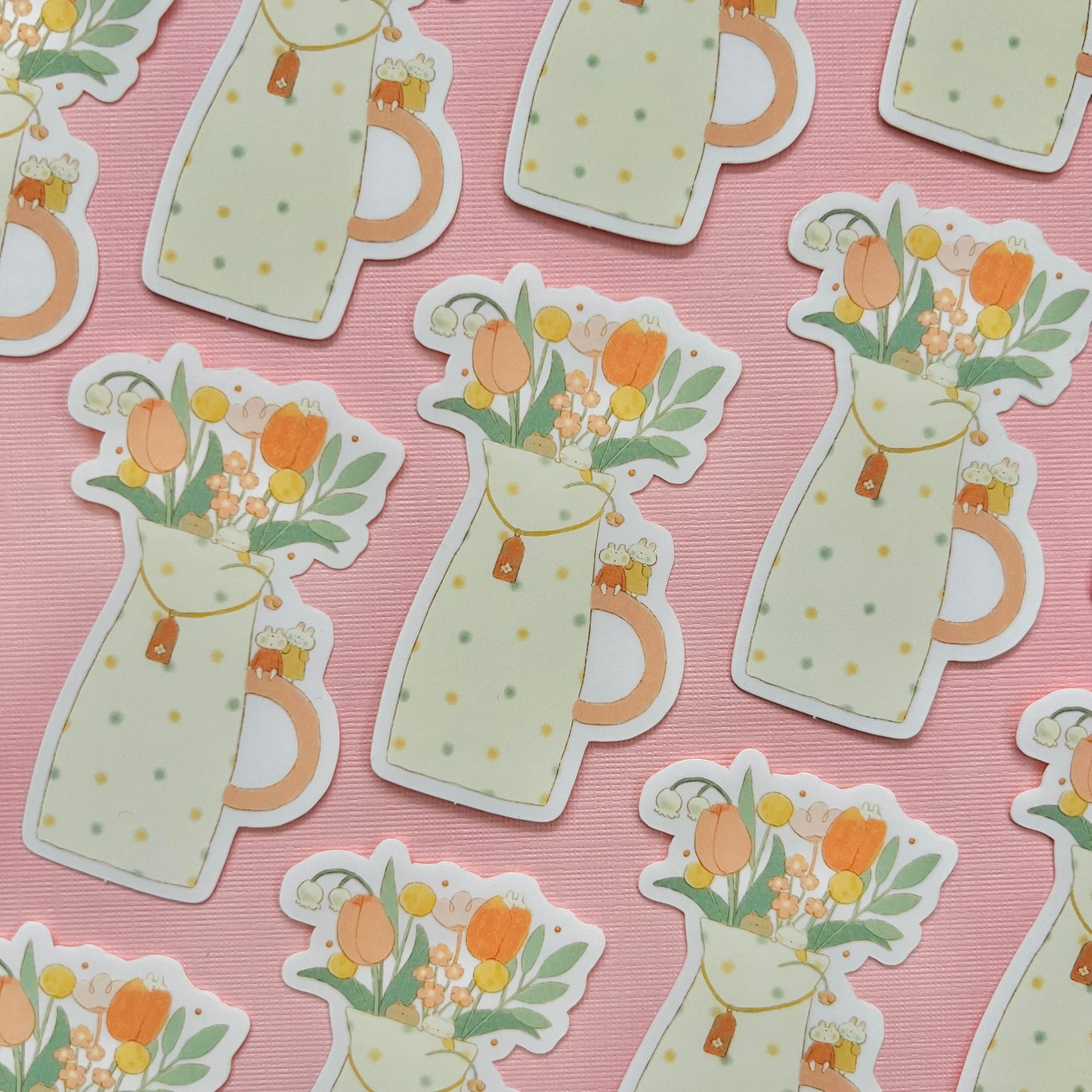 Spring Bouquet Vinyl Sticker