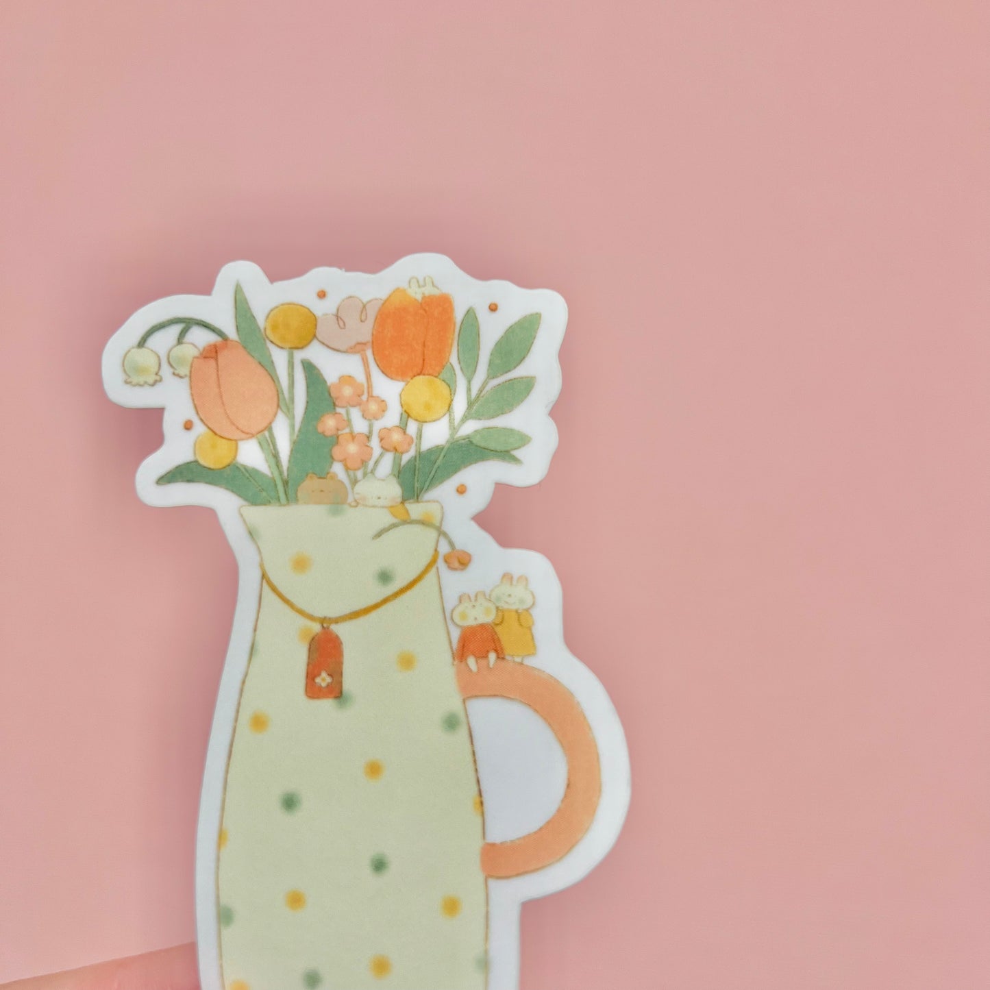 Spring Bouquet Vinyl Sticker