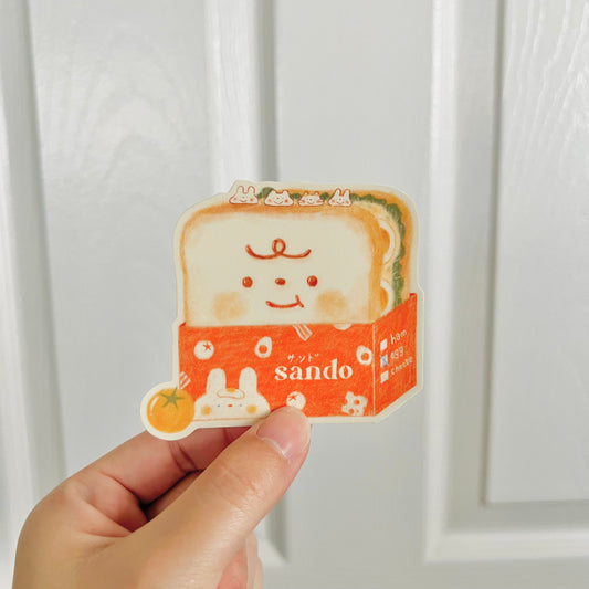 Egg Sando Friends Vinyl Sticker