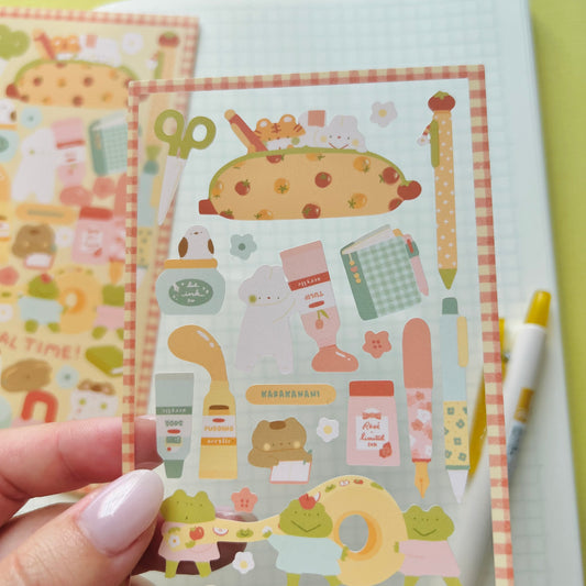 September 2024 Patreon Sticker Sheet