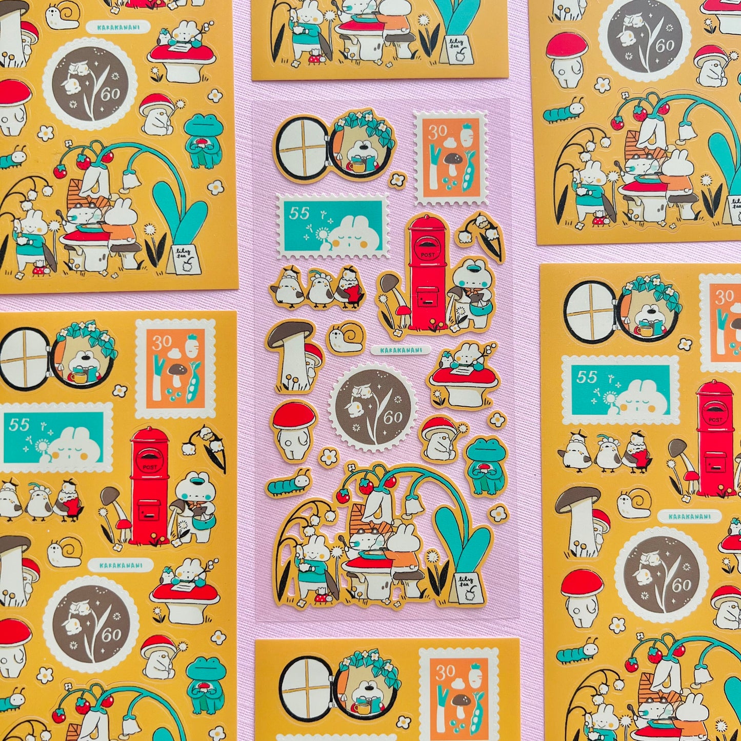 Summer Arrivals Sticker Sheet Bundle