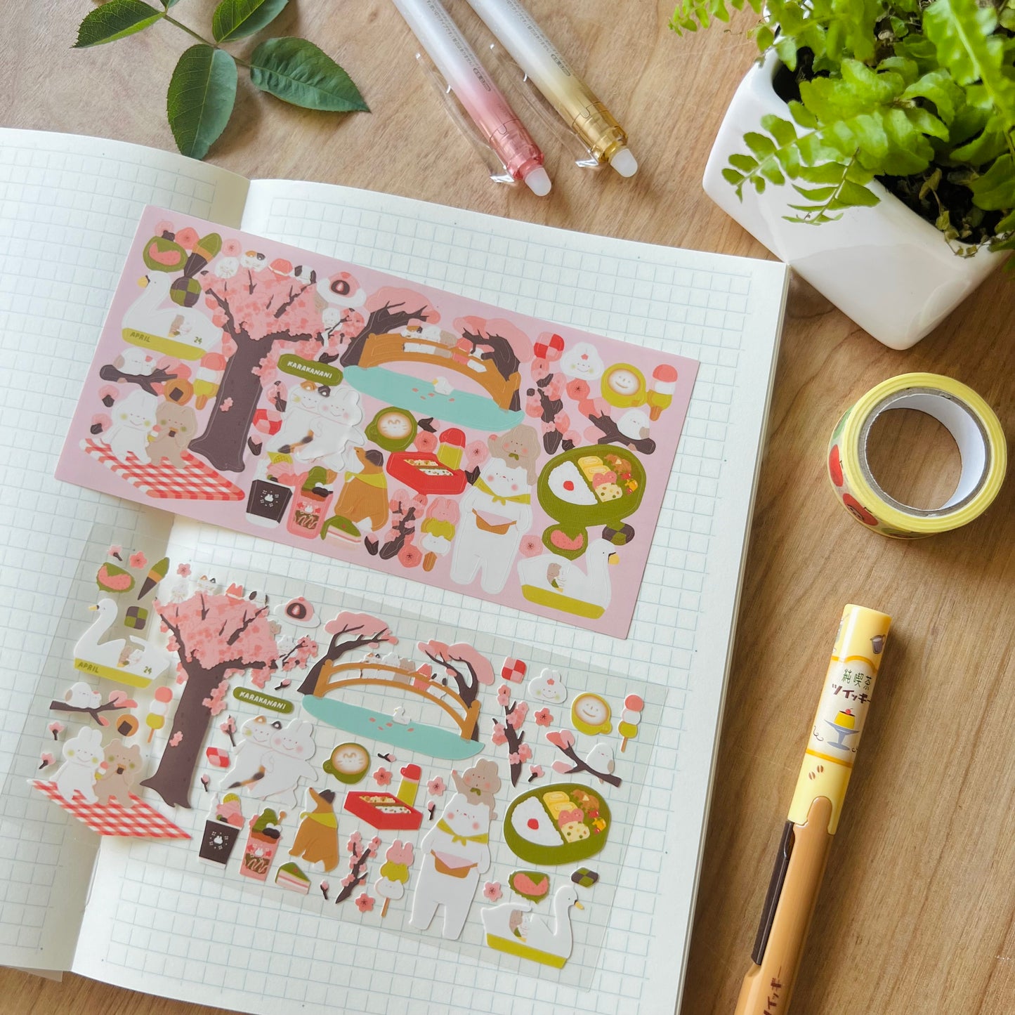 April 2024 Patreon Sticker Sheet