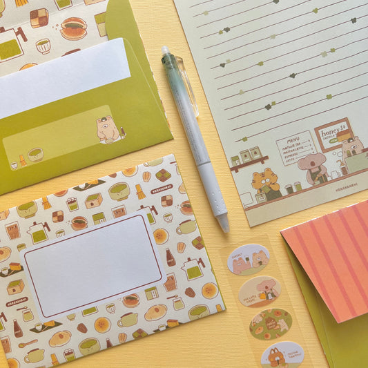 Matcha House Letter Set