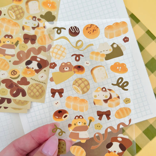 Bakery Dreams Journaling Sticker Sheet
