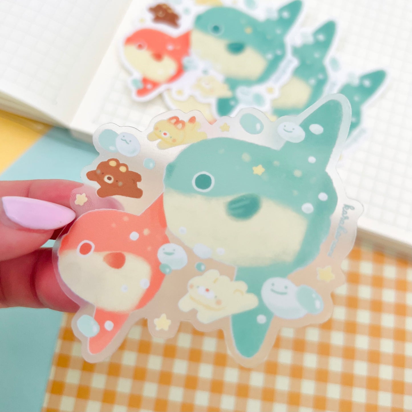 My Friend the Mola Mola Vinyl Sticker
