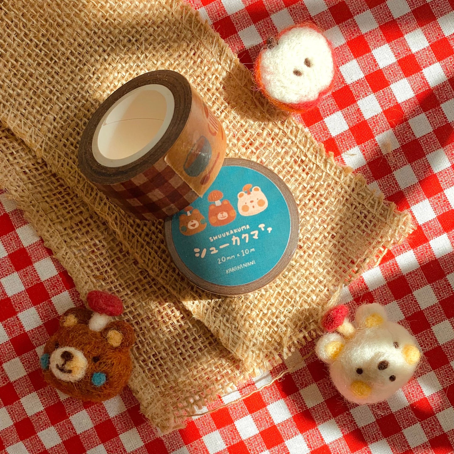 Shuukakuma Washi Tape