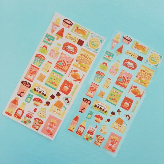 Favorite Snacks Journaling Sticker Sheet