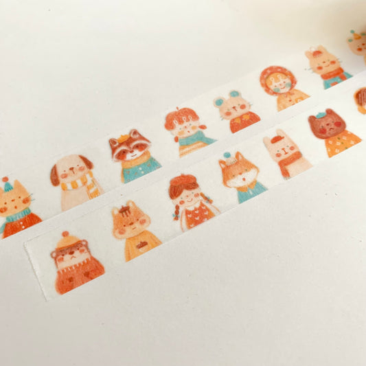 Snow Day Washi Tape
