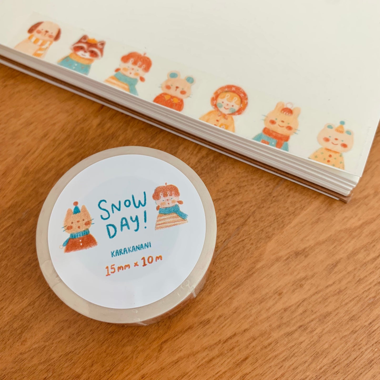 Snow Day Washi Tape
