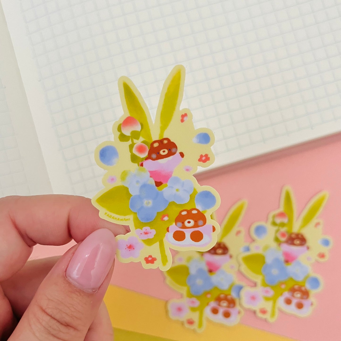 Baby Bouquet Vinyl Sticker