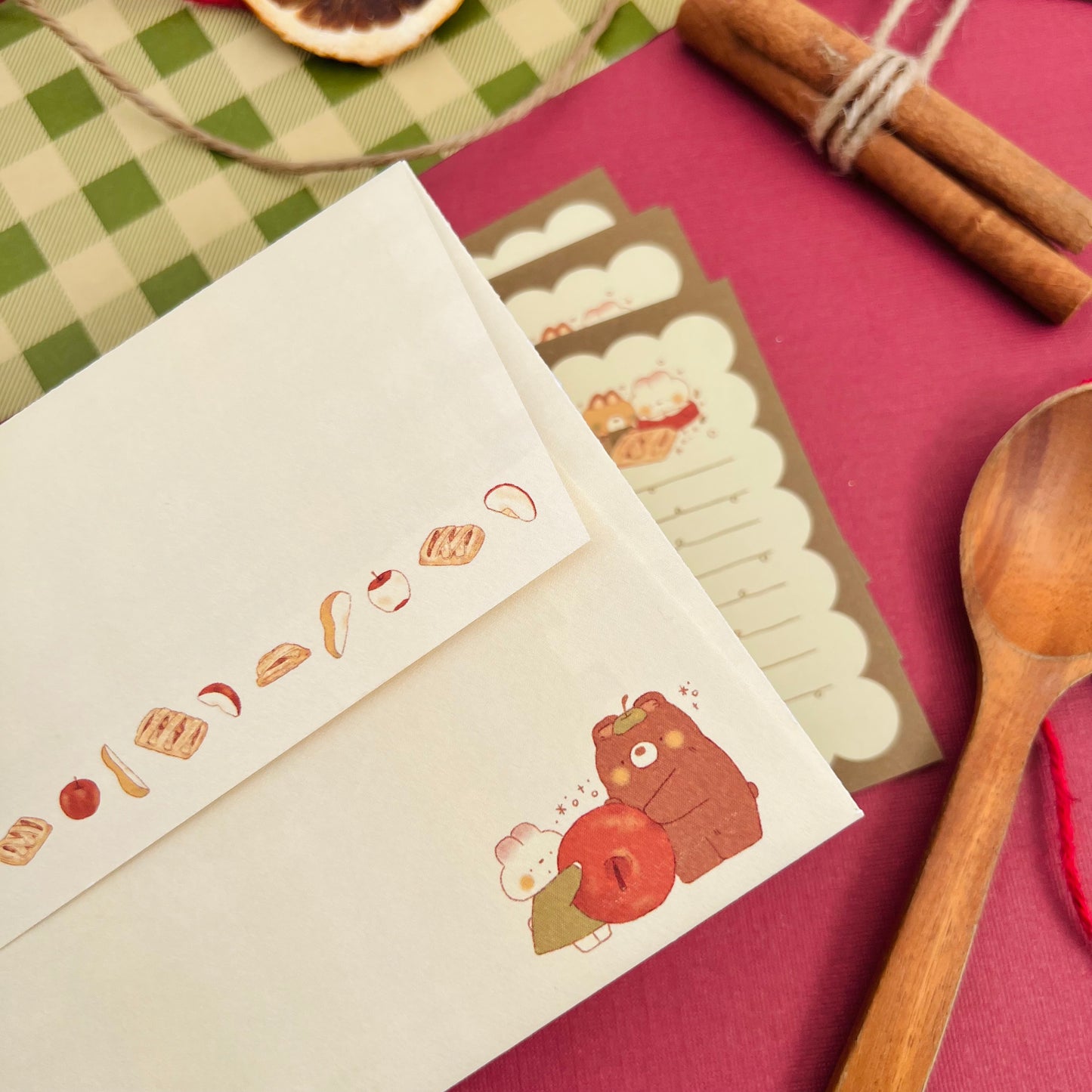 Baked Strudel Letter Set