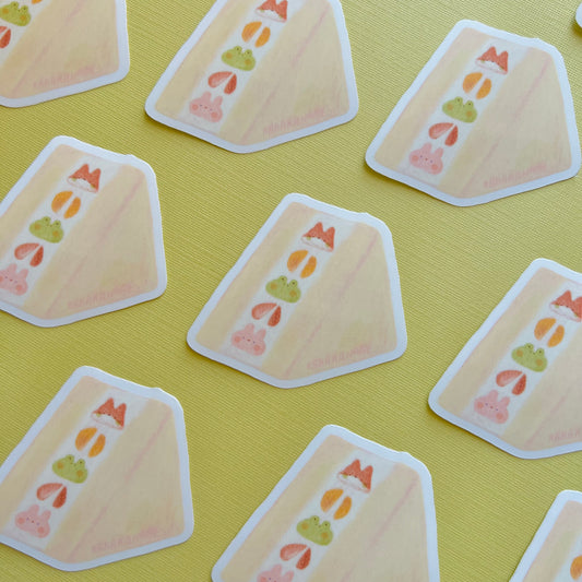 Fruit Sando Vinyl Sticker