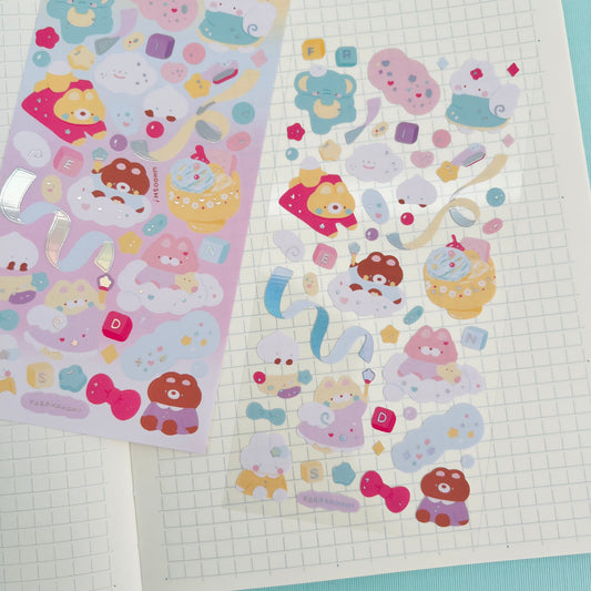 Sugar Rush Journaling Sticker Sheet