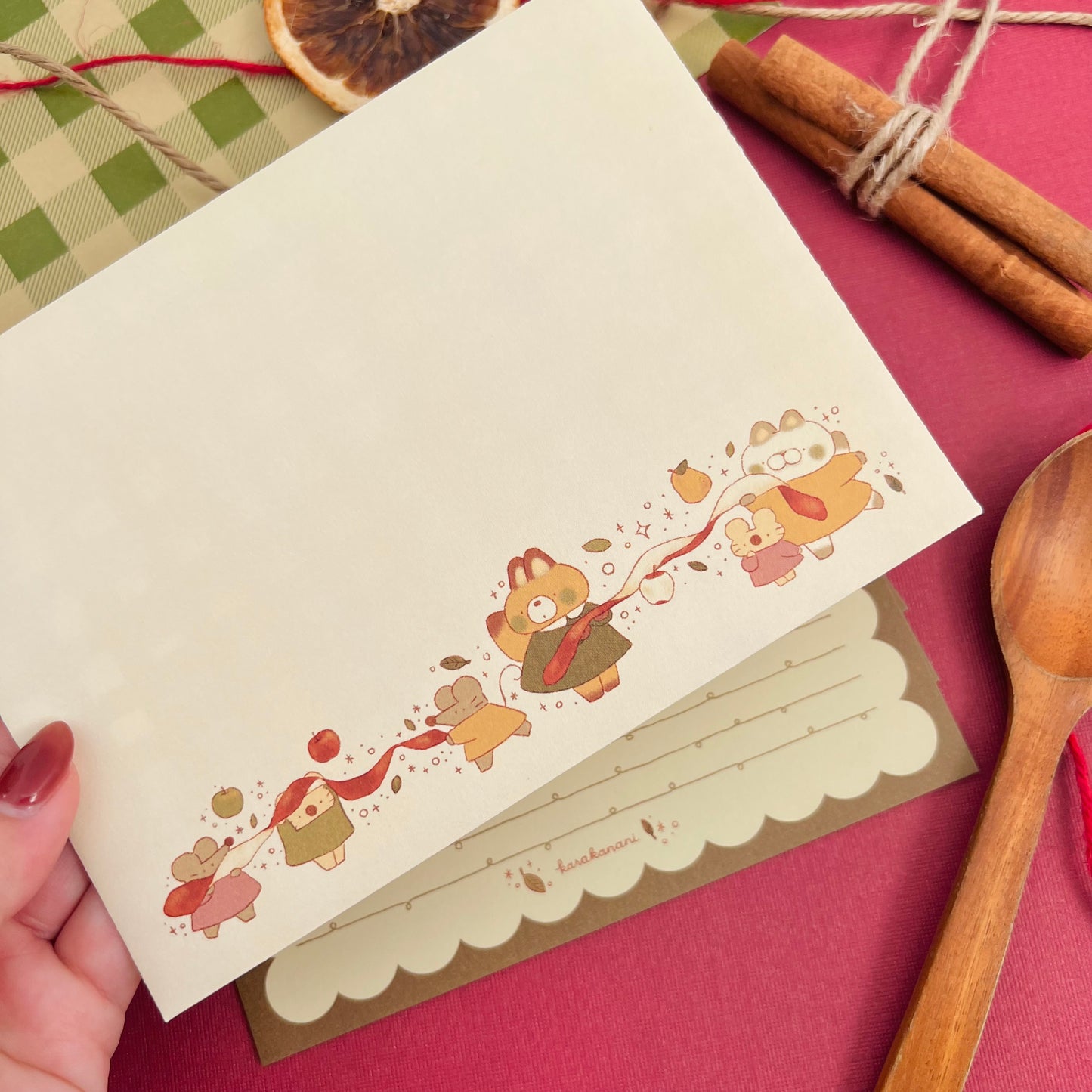 Baked Strudel Letter Set