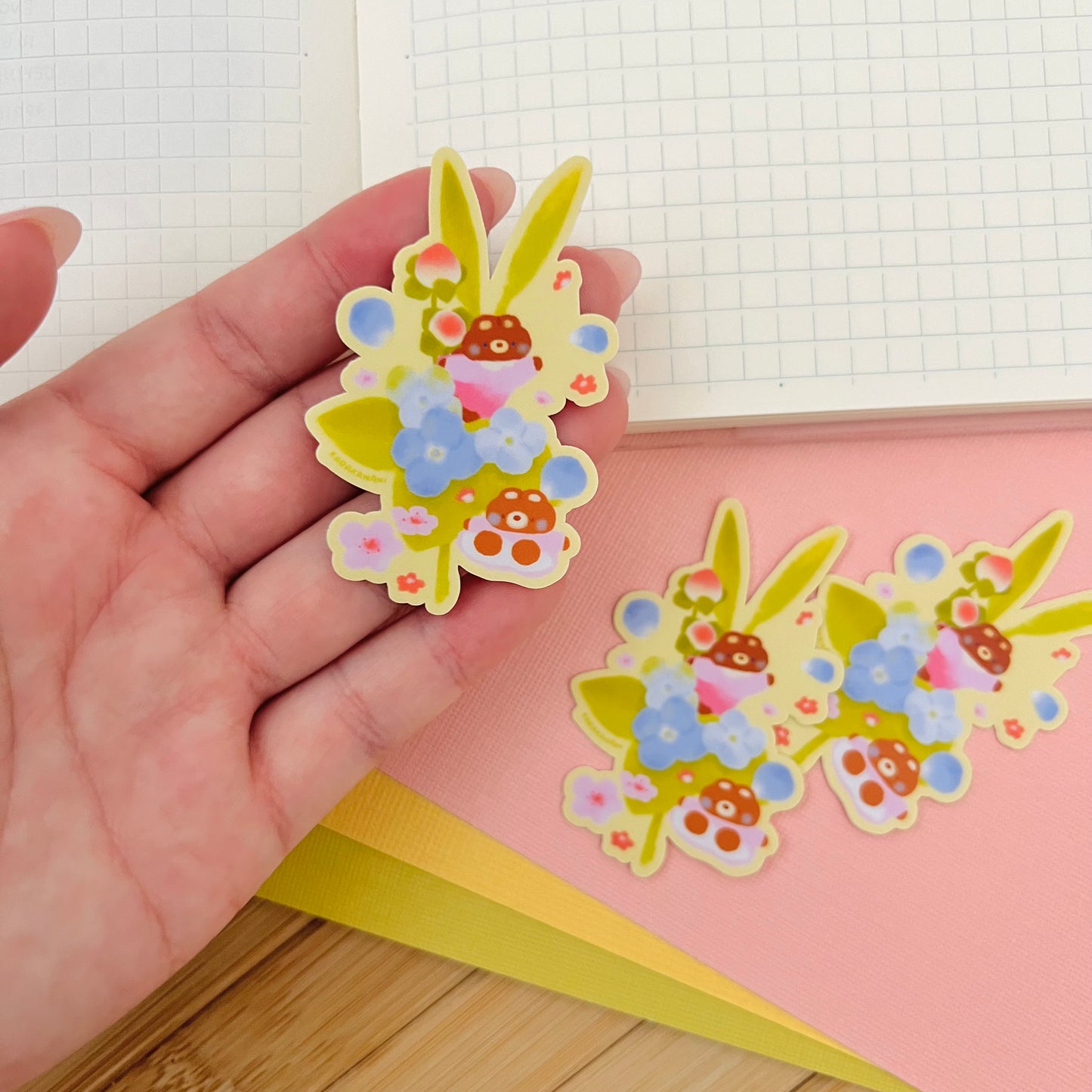 Baby Bouquet Vinyl Sticker