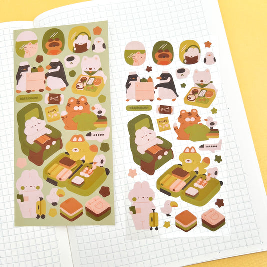 September 2025 Patreon Sticker Sheet