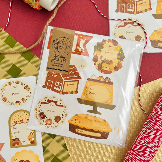 Holiday Gift Labels