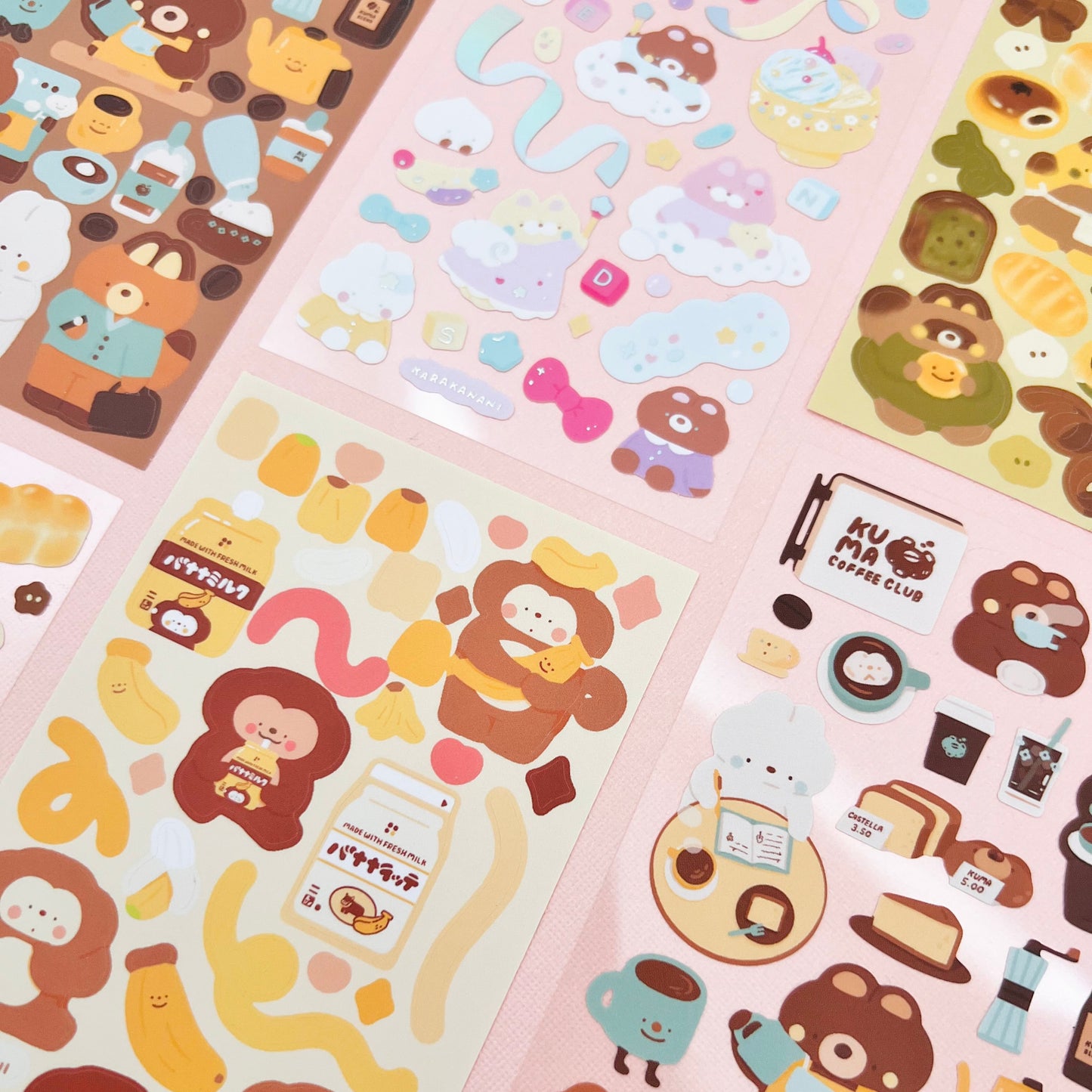 Spring Arrivals Sticker Sheet Bundle