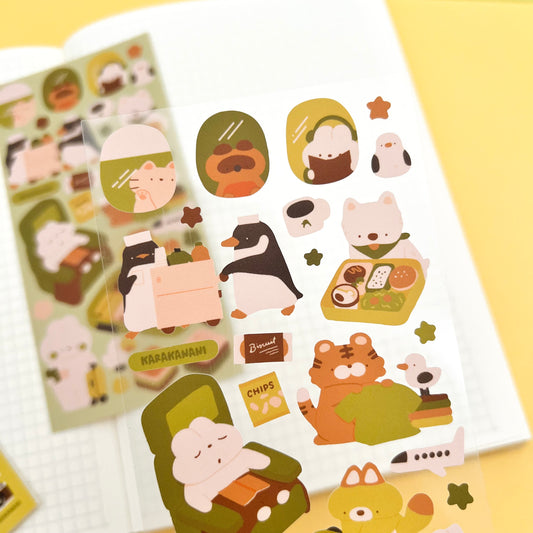 September 2025 Patreon Sticker Sheet