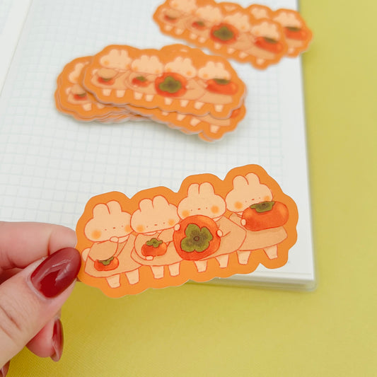 Persimmons Vinyl Sticker