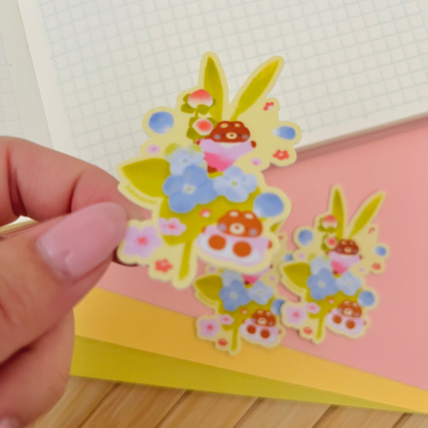 Baby Bouquet Vinyl Sticker