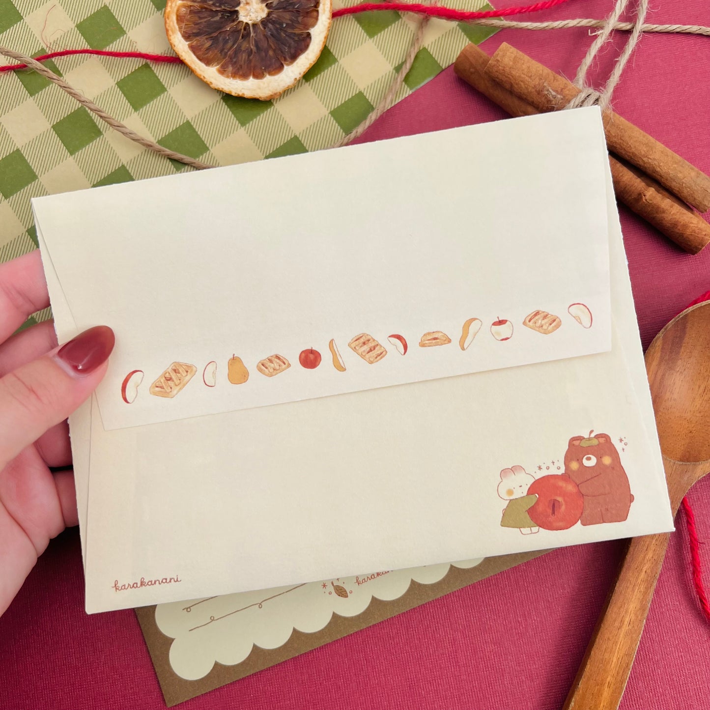 Baked Strudel Letter Set