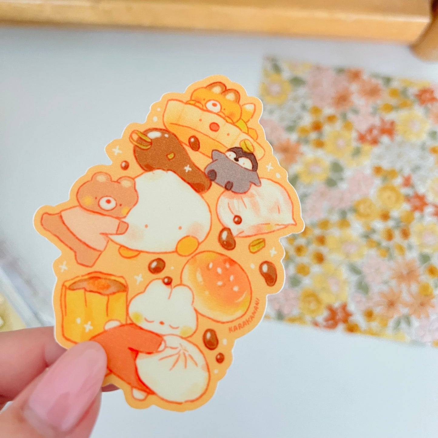 Steamed Treats Vinyl Sticker