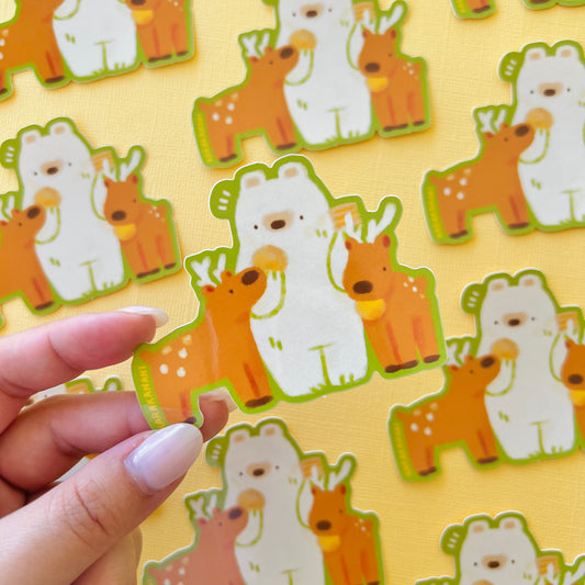 Nara Senbei Vinyl Sticker