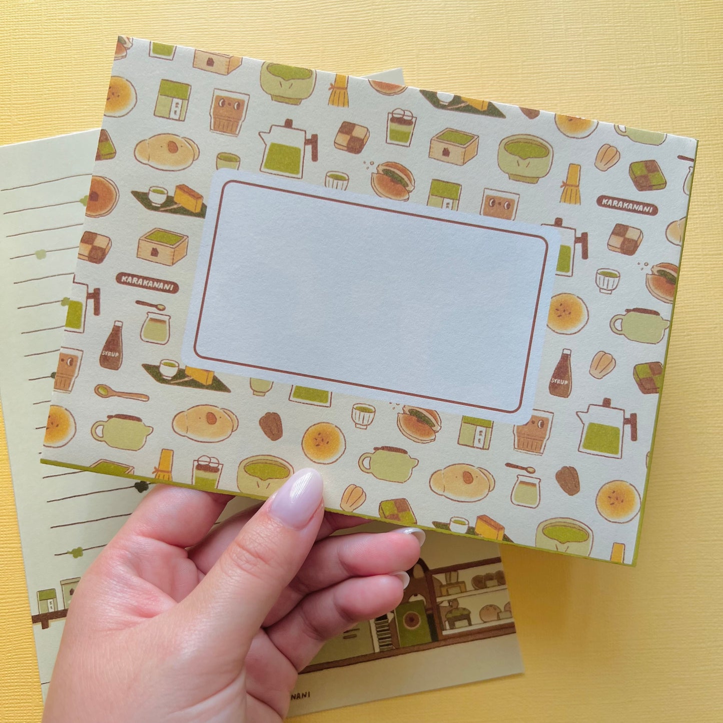 Matcha House Letter Set