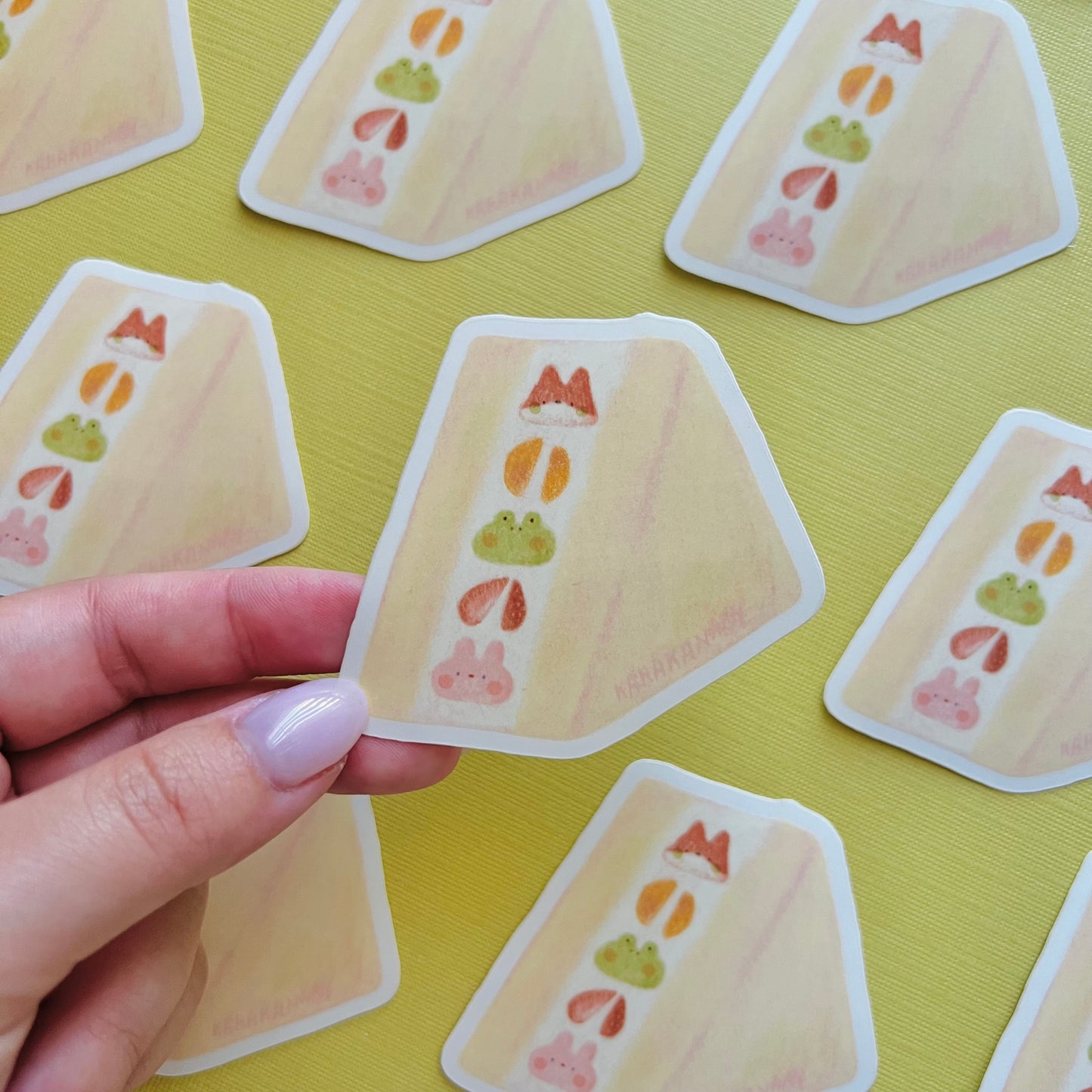 Fruit Sando Vinyl Sticker