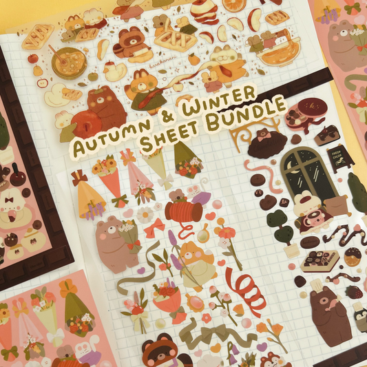 Autumn and Winter Sheet Bundle