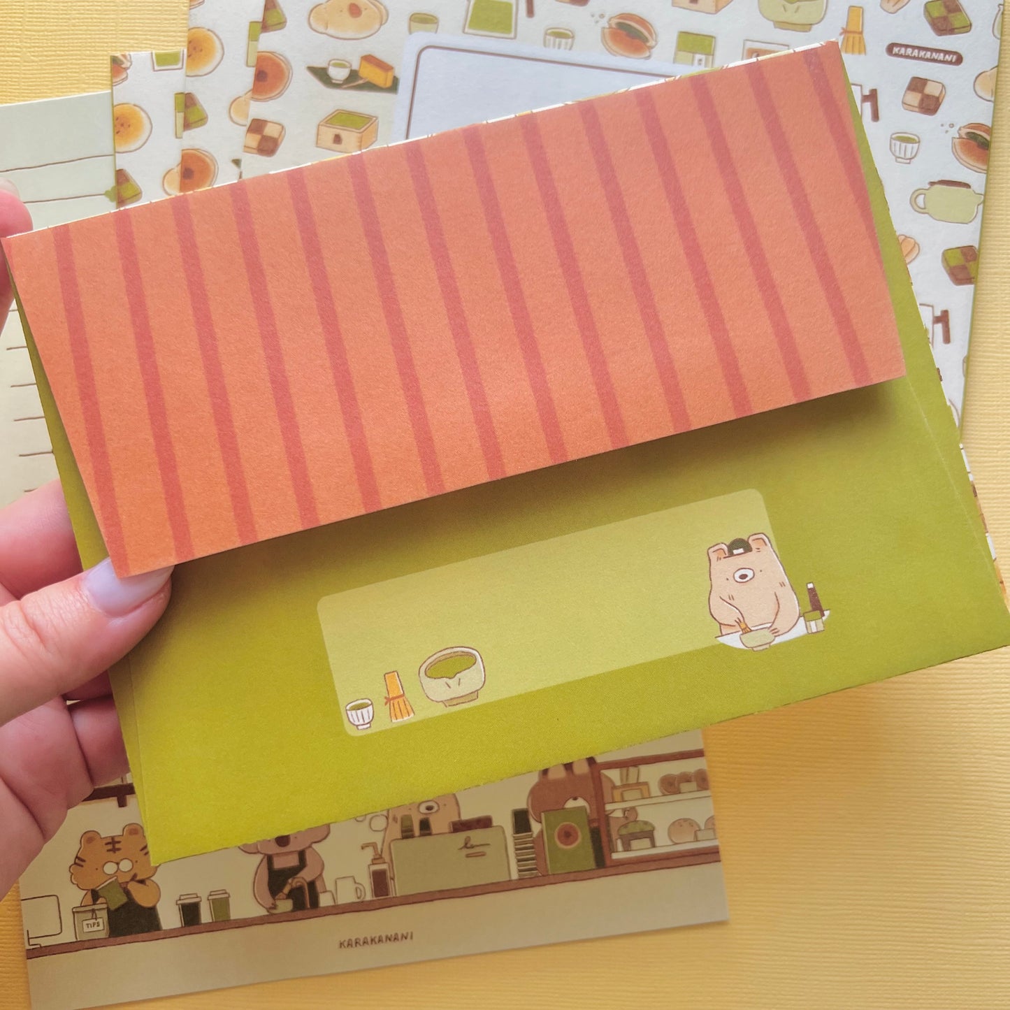 Matcha House Letter Set