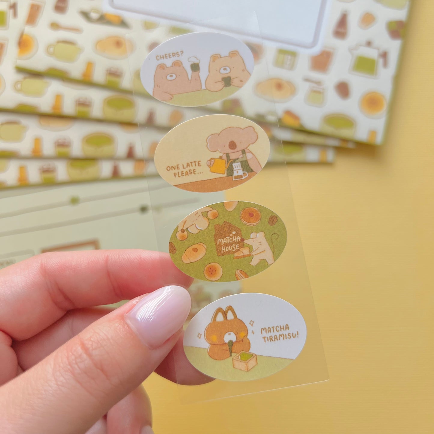 Matcha House Letter Set