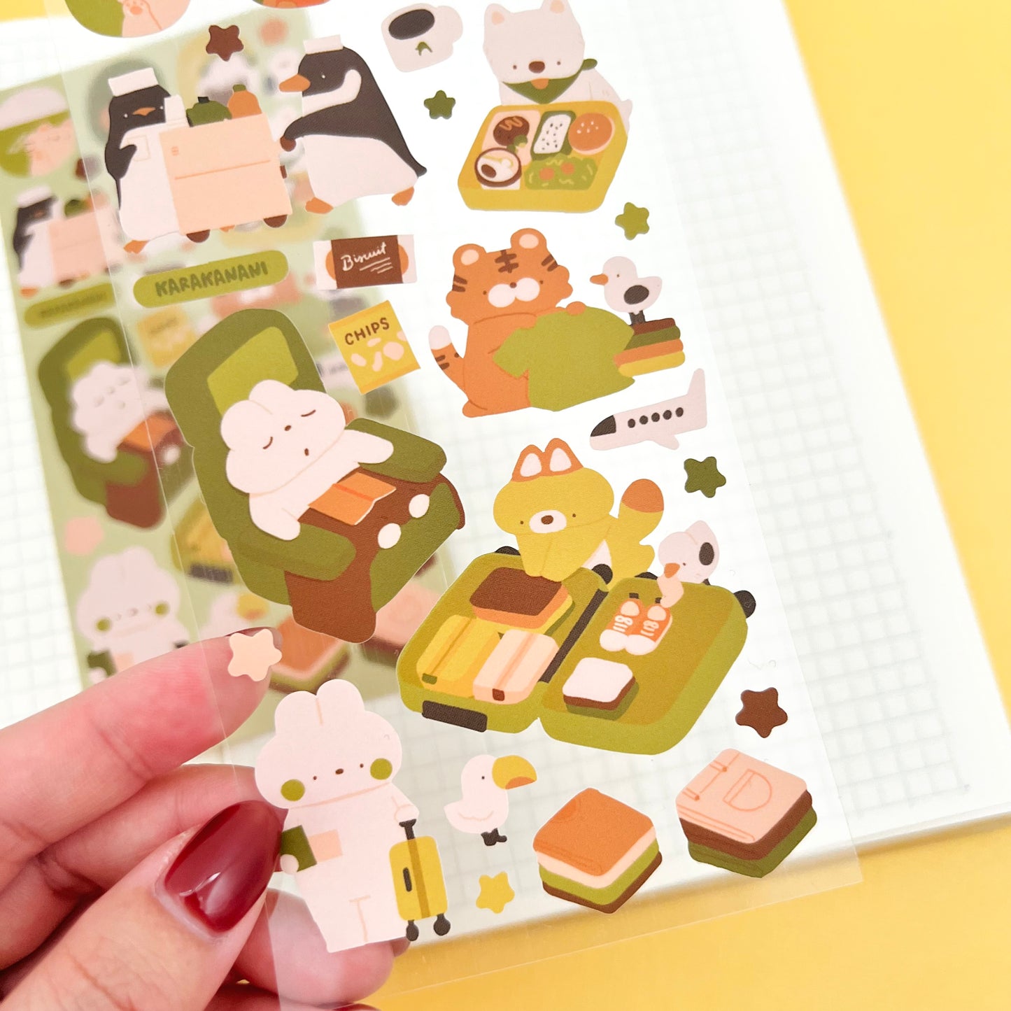 September 2025 Patreon Sticker Sheet