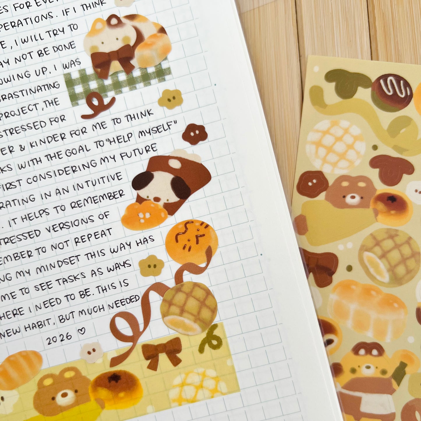 Bakery Dreams Journaling Sticker Sheet