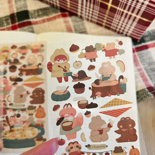 November 2024 Patreon Sticker Sheet