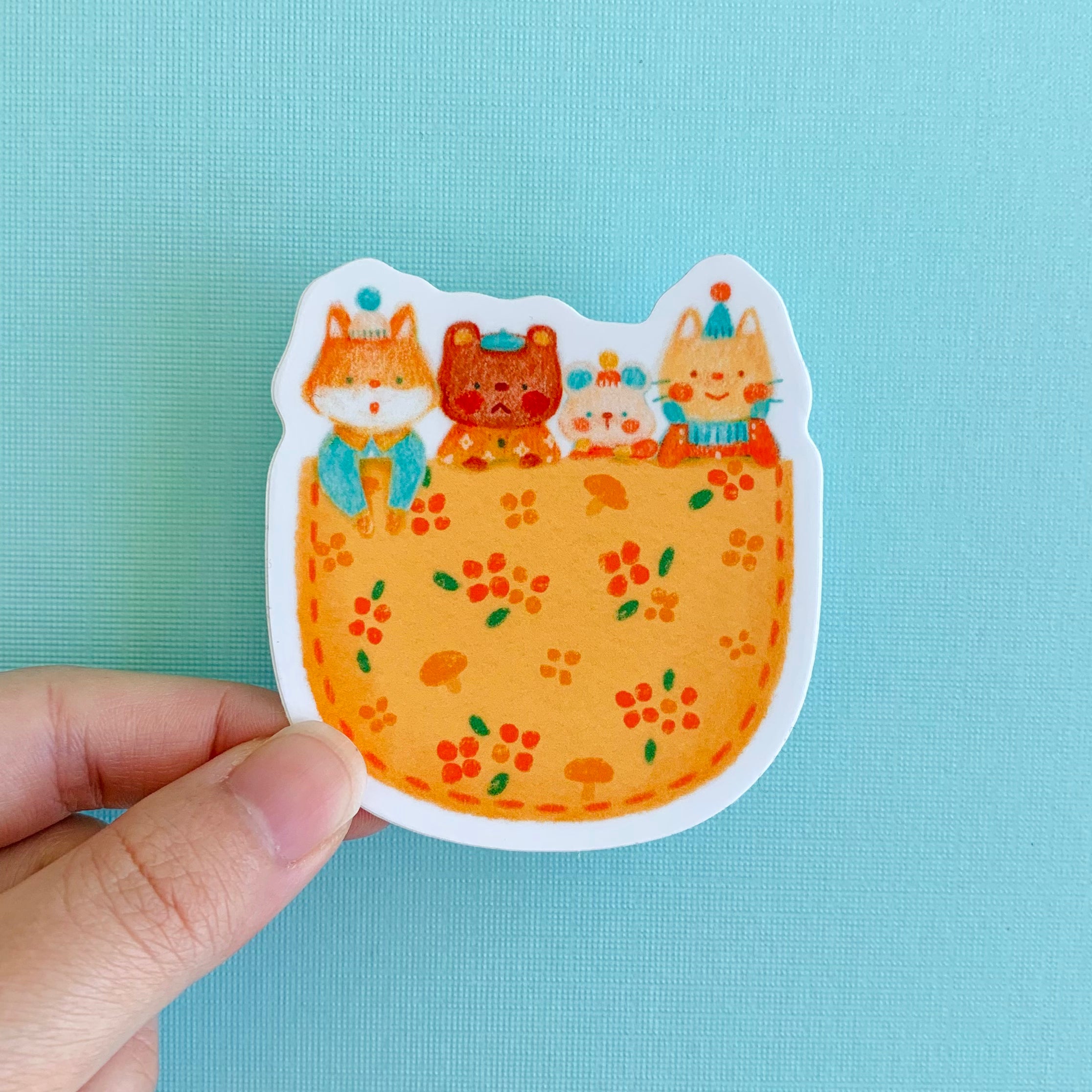 Pocket Friends Vinyl Sticker – karakanani