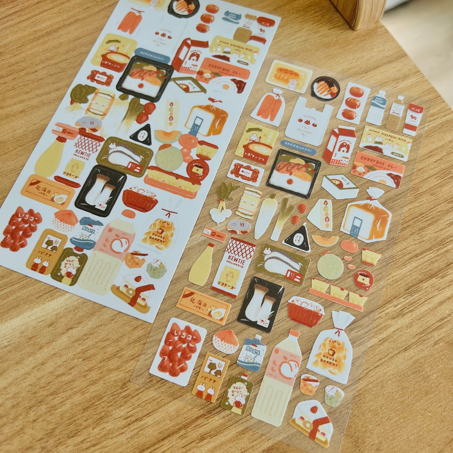 Supermarket Journaling Sticker Sheet