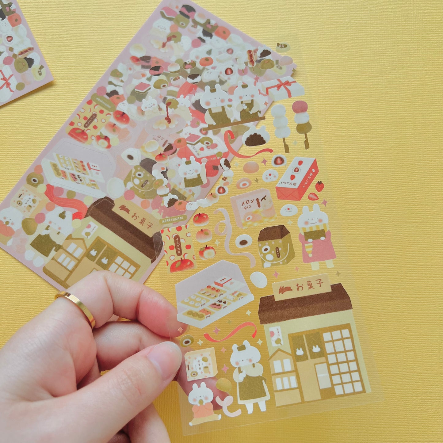 Mochi Shop Journaling Sticker Sheet