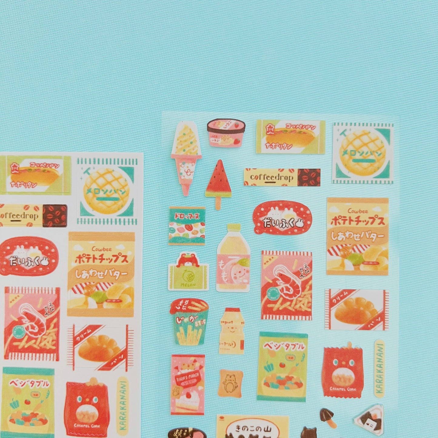 Favorite Snacks Journaling Sticker Sheet